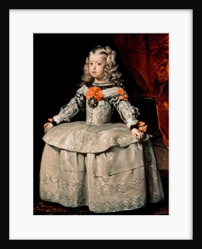 Portrait of the Infanta Margarita Aged Five, 1656 by Diego Rodriguez de Silva y Velazquez