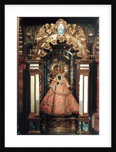 The Guadalupe Madonna, Monasterio Real, Spain by School Spanish