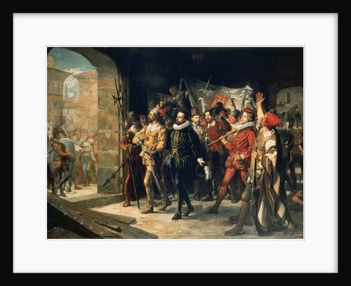 Antonio Perez Released from Prison by the Rebels in 1591 by Augustus or Augusto Ferran