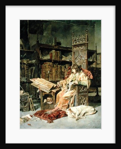 Don Carlos de Vianad 1881 by Jose Moreno Carbonero