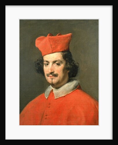 Portrait of Cardinal Camillo Astali Pamphili, 1650 by Diego Rodriguez de Silva y Velazquez