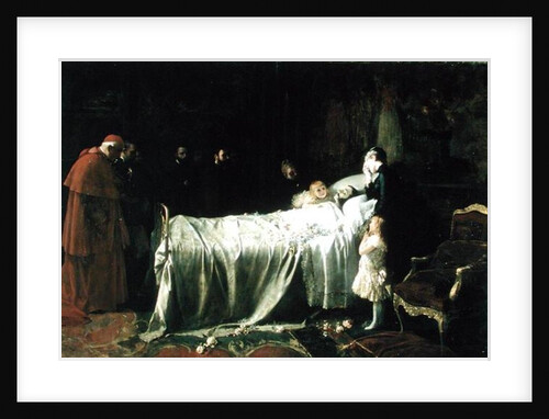 The Death of Don Alfonso XII 1887 by Juan Antonio Benlliure y Gil
