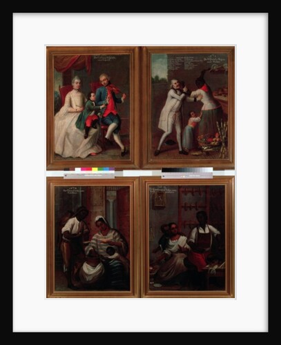 Four Different Racial Groups by Andres de Islas