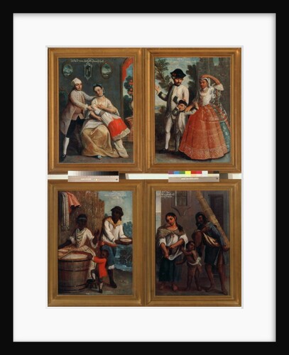 Four Different Racial Groups by Andres de Islas
