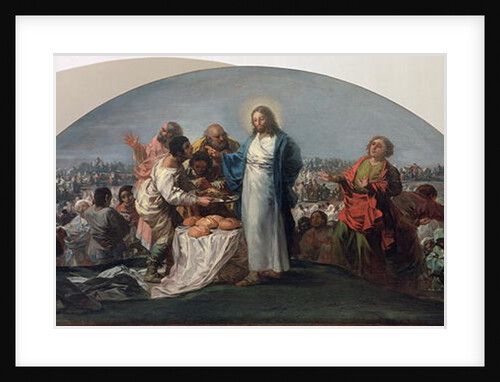 The Multiplication of the Loaves and Fishes, 1795-96 by Francisco Jose de Goya y Lucientes