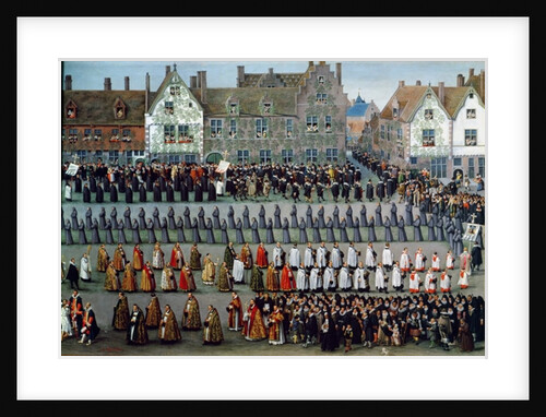 The Triumph of the Archduchess Isabella in the Ommegang in Brussels, 31st May 1615, 1616 by Denys van Alsloot