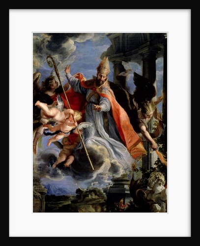The Triumph of St. Augustine 1664 by Claudio Coello