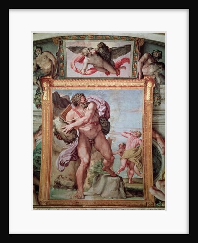 Polyphemus Attacking Acis and Galatea, 1597-1604 by Annibale Carracci