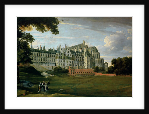 Infanta Isabella Clara Eugenia Strolling in the grounds of the Palace in Brussels by Jan the Elder Brueghel