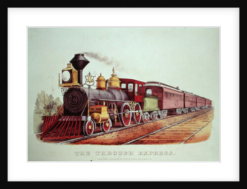 The Through Express by N. and Ives J.M. Currier