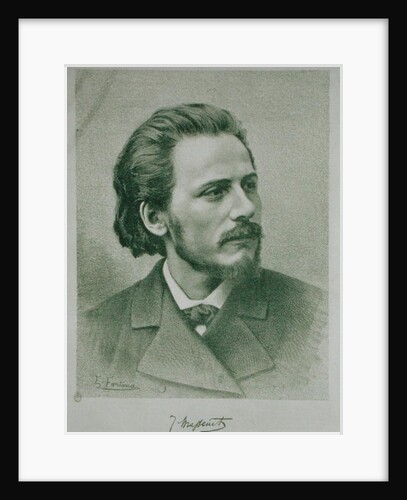 Jules Emile Massenet by Ernesto Fontana