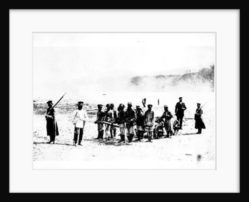 Prisoners in Siberia, 1897 by Russian Photographer