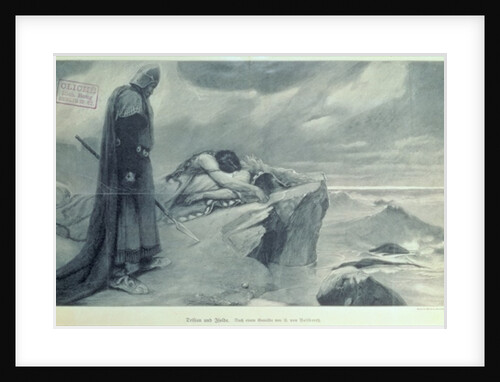 Scenery from the opera 'Tristan and Isolda' by Richard Wagner by German School