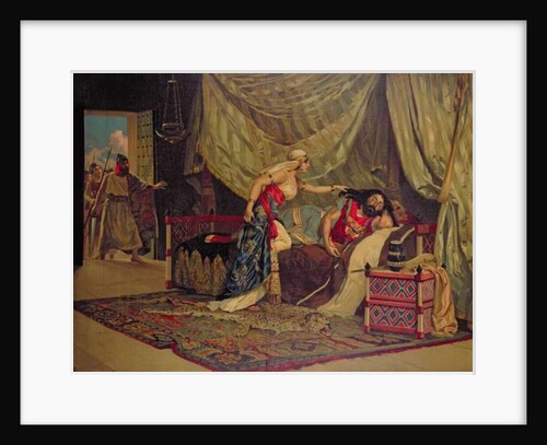 Samson and Delilah by German School