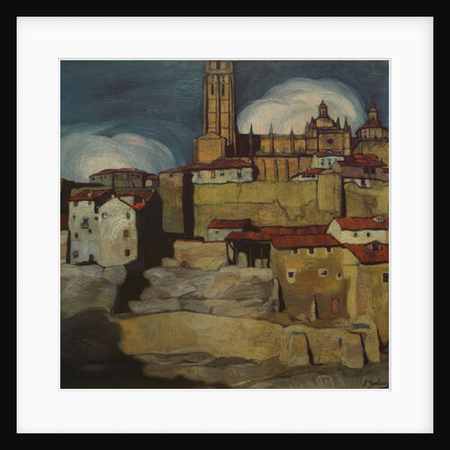 Segovia Cathedral, 1909 by Ignacio Zuloaga y Zabaleta