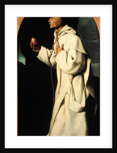 Portrait of the devout John Houghton by Francisco de Zurbaran