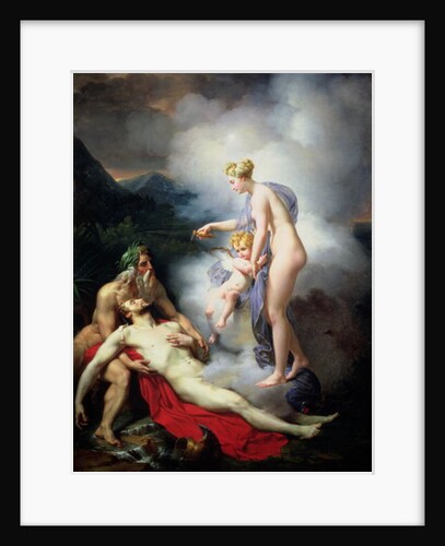 Venus heals Adonis by French School