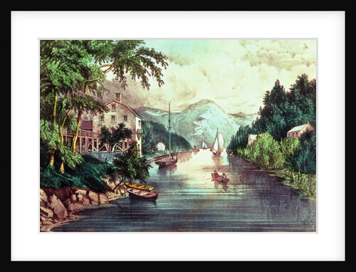 View on Montgomery Creek by N. and Ives J.M. Currier