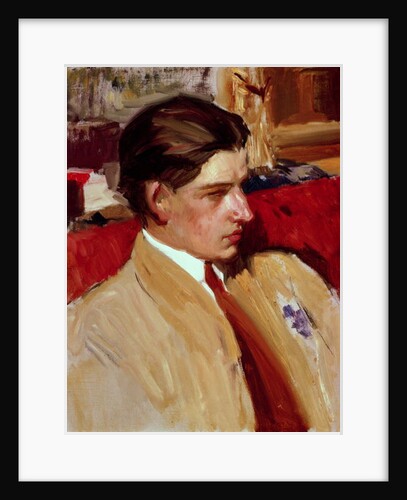 Self portrait in profile by Joaquin Sorolla y Bastida