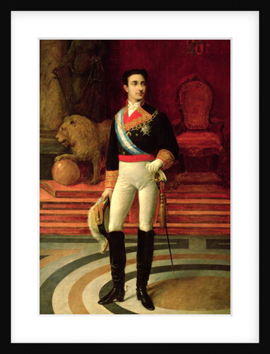 Portrait of Alfonso XII 1876 by Salvador Martinez Cubells