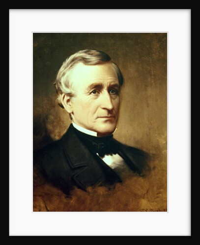 Portrait of Charles Wilkes 1870 by Samuel Bell Waugh