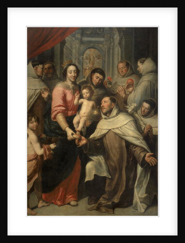 The Virgin of the Carmelites by Peter van Lint