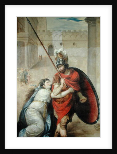 Hector's Farewell to Andromache by Jean Antoine Julien de Parme