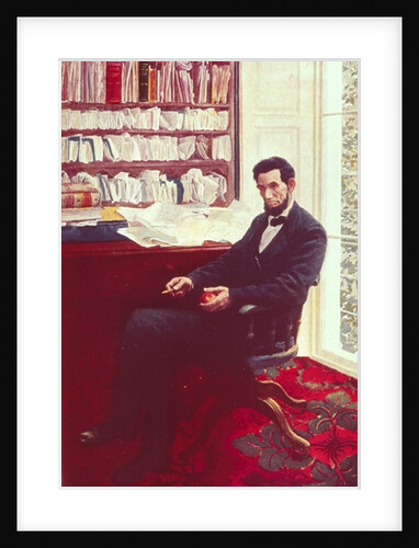 Portrait of Abraham Lincoln by Howard Pyle