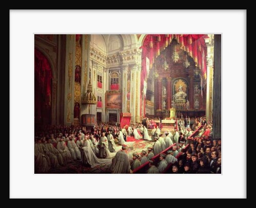 Investiture of King Alfonso XII as Grand Master of the Military Orders by Joaquin Siguenza