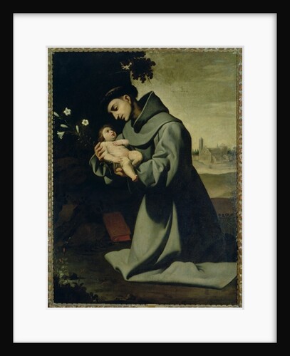 St. Anthony of Padua by Francisco de Zurbaran