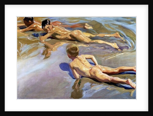 Children on the Beach, 1910 by Joaquin Sorolla y Bastida