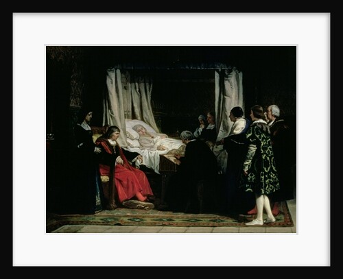 The Testament of Queen Isabella the Catholic 1864 by Eduardo Rosales