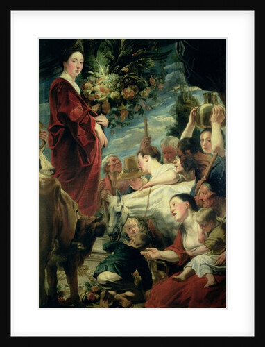 An Offering to Ceres, Goddess of the Harvest by Jacob Jordaens