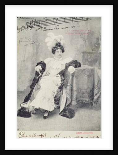 Scene from Act II of the opera La Boheme by Anonymous