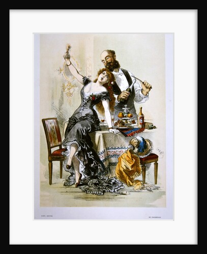 The Story of a Woman: The Jack of Cups, 1881 by Eusebio Planas