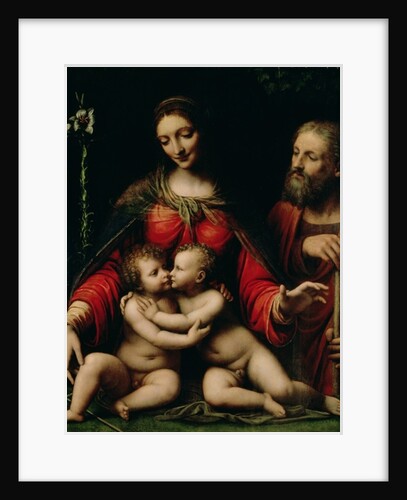 The Holy Family with the Infant St. John by Bernardino Luini