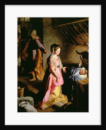 The Adoration of the Child, 1597 by Federico Fiori Barocci or Baroccio