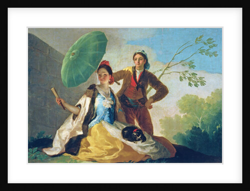 The Parasol, 1777 by Francisco Jose de Goya y Lucientes