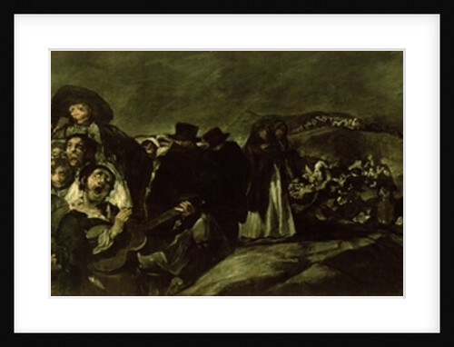 Pilgrimage to San Isidro's Fountain, c.1821/3 by Francisco Jose de Goya y Lucientes