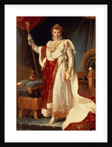 Napoleon in Coronation Robes, c.1804 by Francois Pascal Simon Baron Gerard
