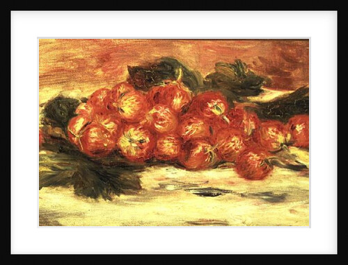 Strawberries on a White Tablecloth by Pierre Auguste Renoir