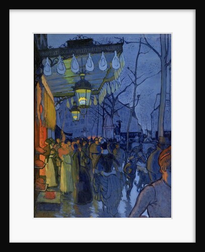 Street Scene, at Five in the Afternoon, 1887 by Louis Anquetin