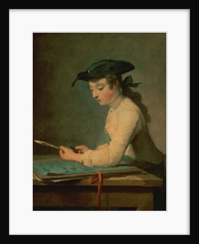 The Young Draughtsman, 1737 by Jean-Baptiste Simeon Chardin