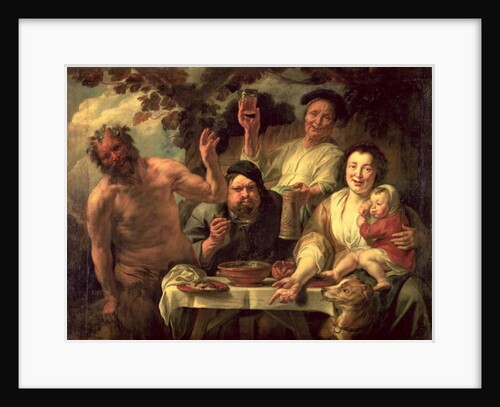 The Satyr and the Peasants by Jacob Jordaens