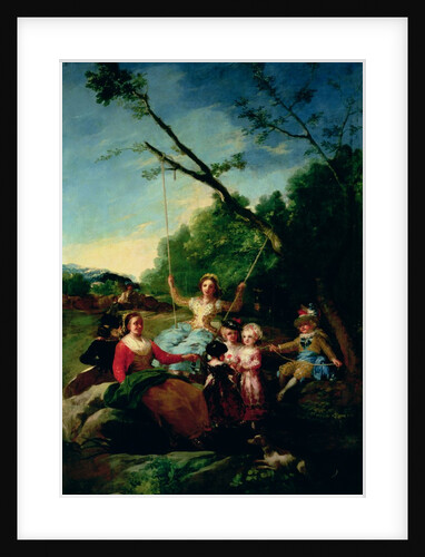 The Swing by Francisco Jose de Goya y Lucientes