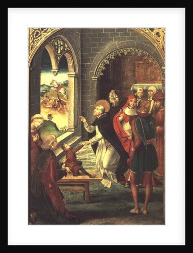 St. Dominic Resurrects a Young Boy by Pedro Berruguete