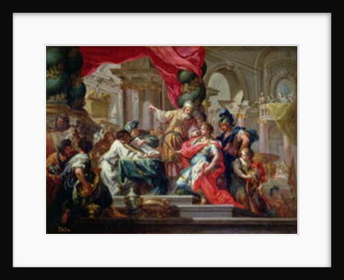 Alexander the Great in the Temple of Jerusalem, c.1750 by Sebastiano Conca