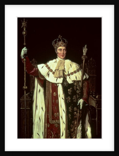 Portrait of Charles X of France, 1829 by Jean Auguste Dominique Ingres