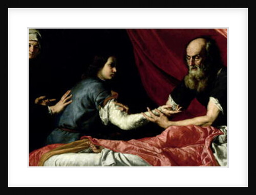 Isaac Blessing Jacob, 1637 by Jusepe de Ribera