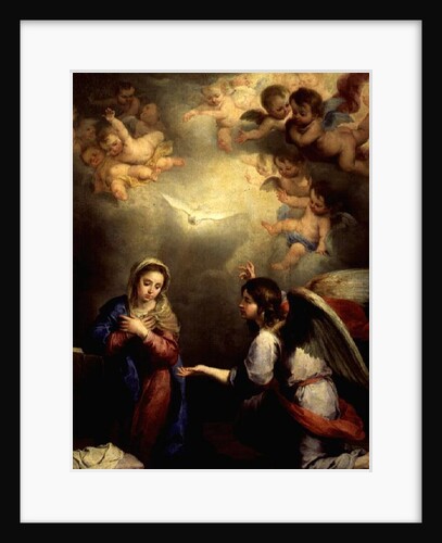 The Annunciation, 17th century by Bartolome Esteban Murillo
